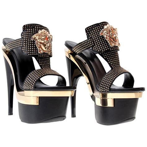 versace womens sandals|versace palazzo high heels.